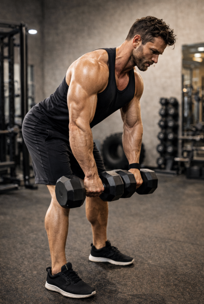 Dumbbell Romanian Deadlift Exercise