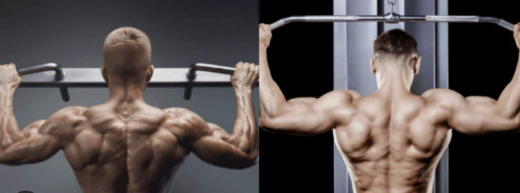 lat pull downs vs pull-ups